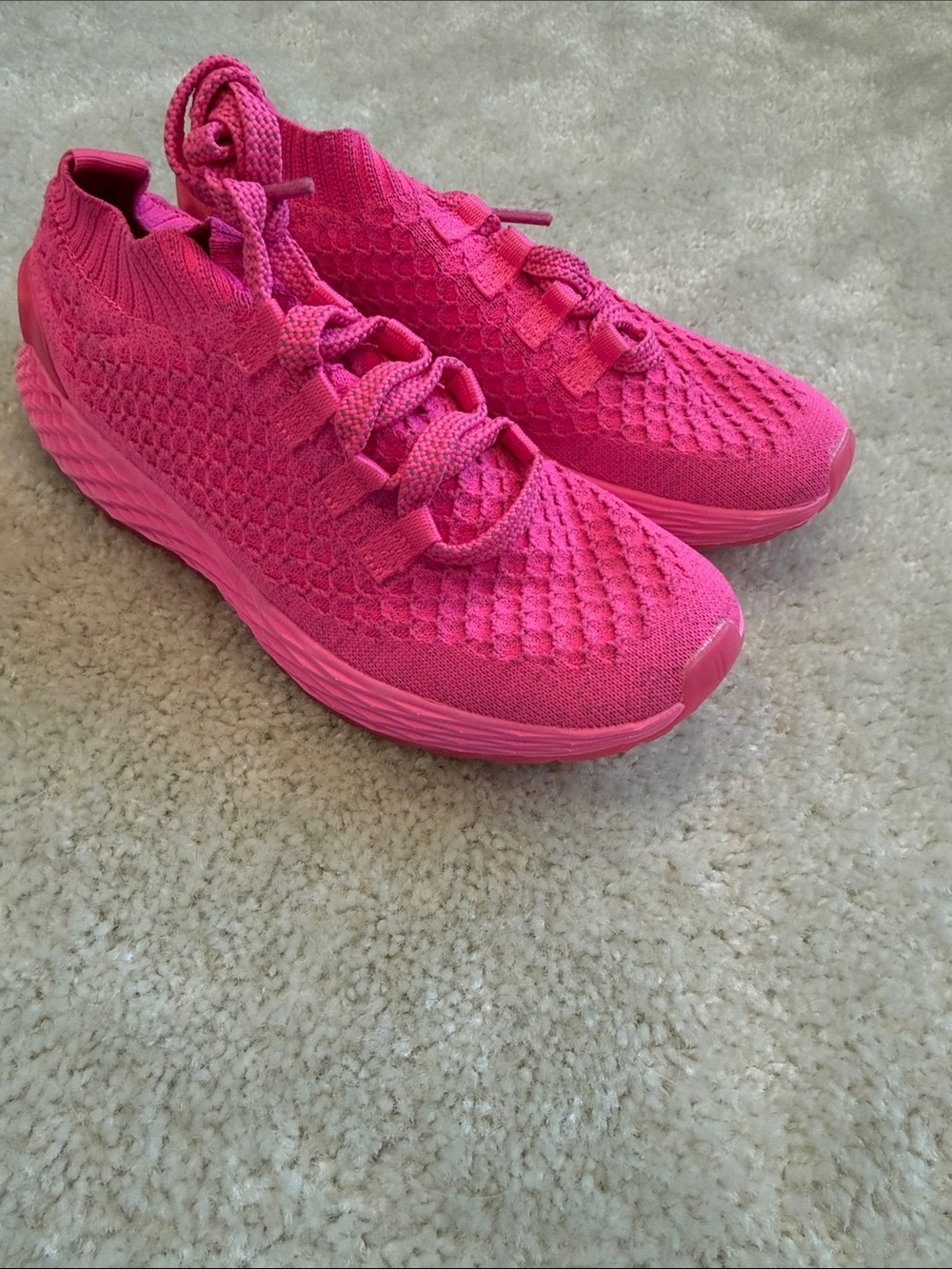 NOBULL All Day Knit Pink Sneakers Women SIZE 7.5